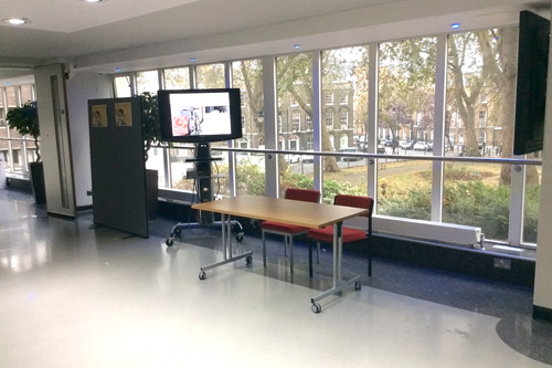 Stall 3 in University building 