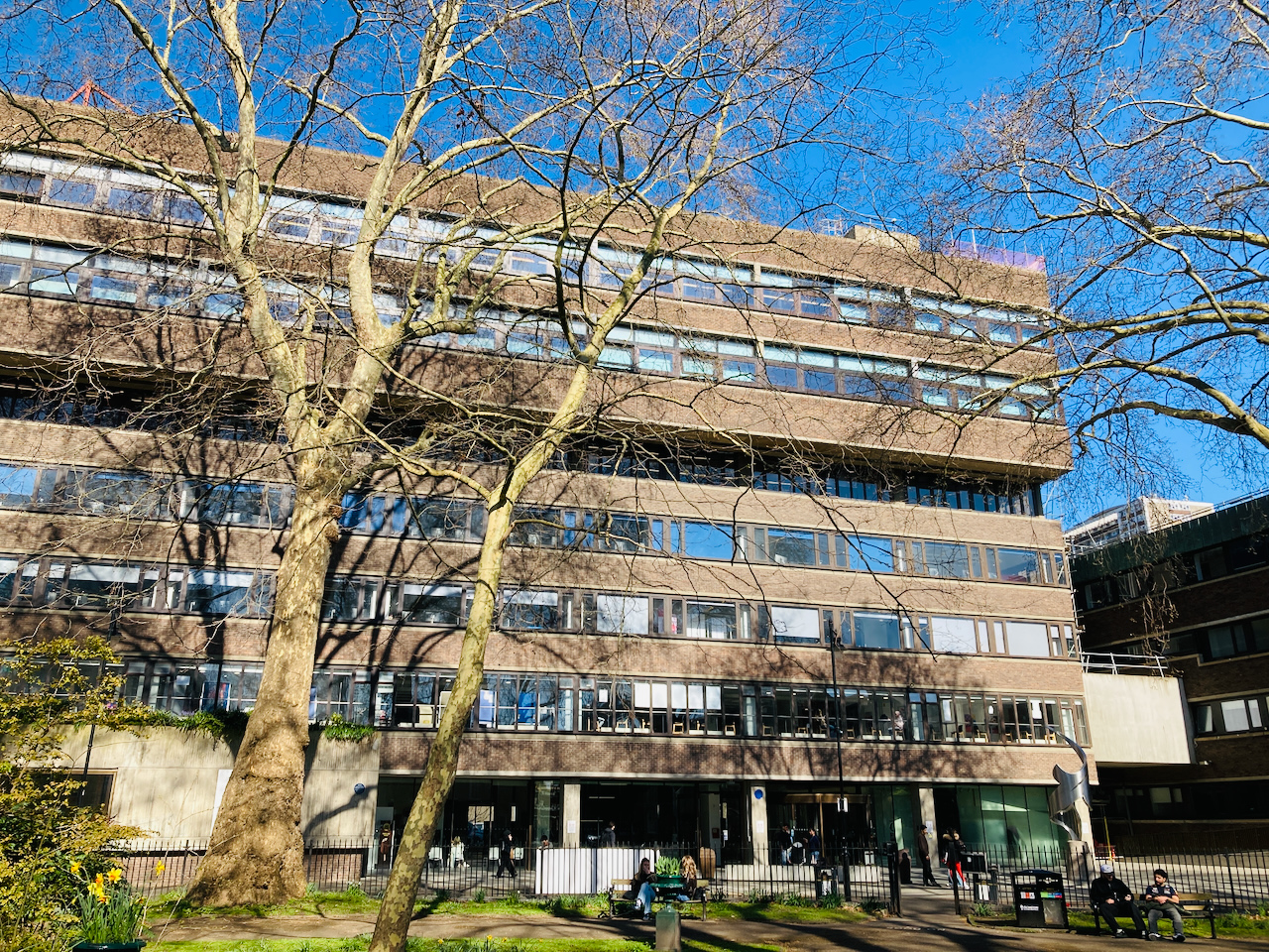 Exterior View of University Building