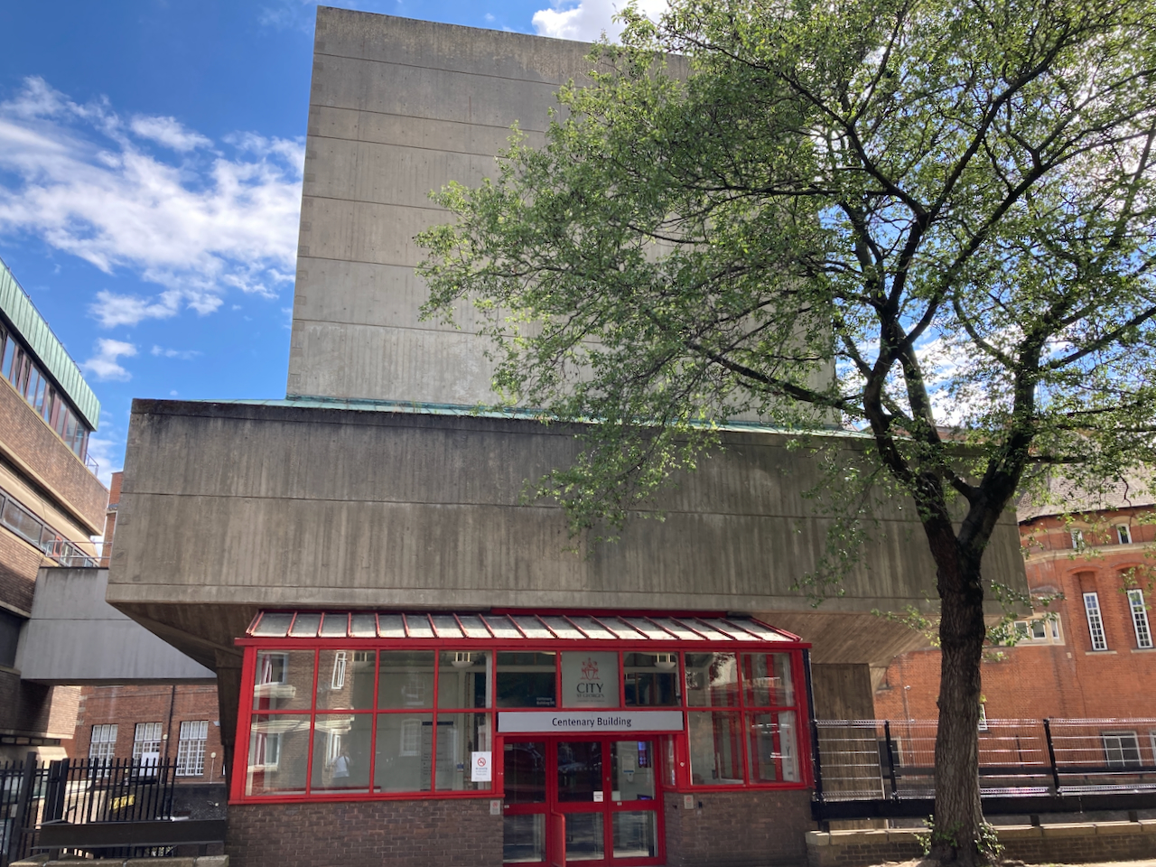 Exterior photo of Centenary Building