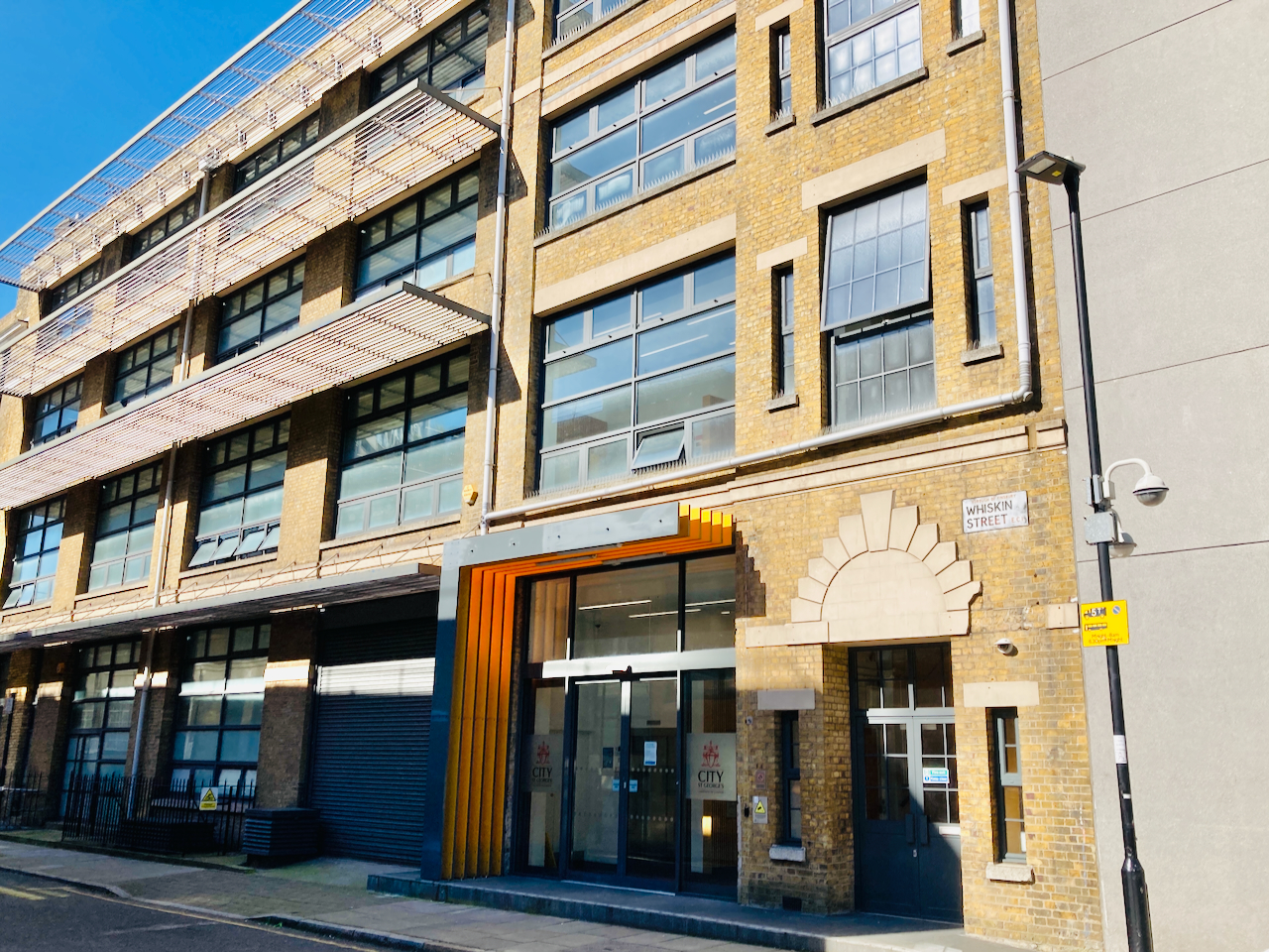 Exterior View of Whiskin Building