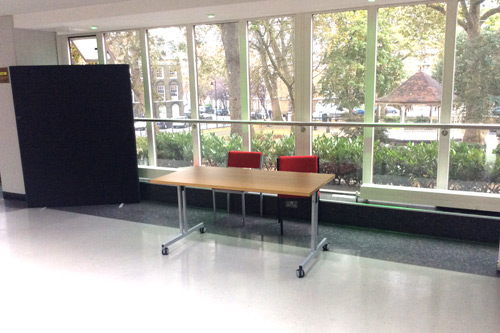 Stall 2 in University building 